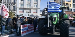 Tρακτέρ στη Θεσσαλία 