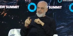 Albanian Prime Minister Edi Rama 