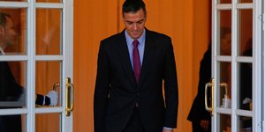 Ο Ισπανός πρωθυπουργός Πέδρο Σάντσεθ