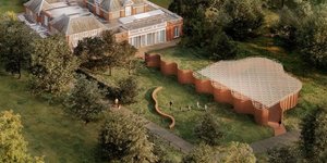 Αποκαλύφθηκε το νέο Serpentine Pavilion: Μεξικανοί αρχιτέκτονες υπογράφουν ένα «φιδίσιο» περίπτερο στο Λονδίνο