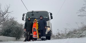 Πάντα στο καθήκον οι εργαζόμενοι στην καθαριότητα στο Δημητρίτσι Σερρών