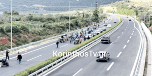Σχηματίστηκε δικογραφία για τους επικίνδυνους ελιγμούς αγροτών στην εθνική στη Νεμέα