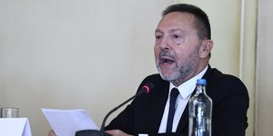 Ο διοικητής της Τράπεζας της Ελλάδος, Γιάννης Στουρνάρας 