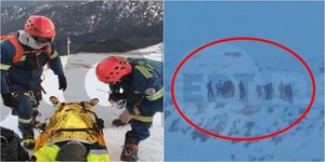 Η επιχείρηση διάσωσης των ορειβατών στον Ταΰγετο