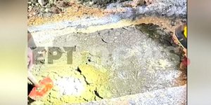 Το σημείο όπου έγινε η διαρροή προπανίου στο εργοστάσιο Βιολάντα 