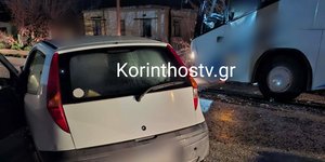 Tροχαίο στην Κορινθία