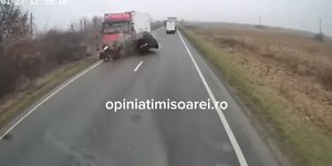 Σοκαριστικό τροχαίο στη Ρουμανία