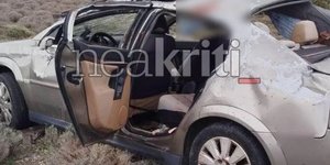 Τροχαίο δυστύχημα στη Σητεία