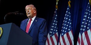 Ο Ντόναλντ Τραμπ σε ομιλία