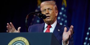 Ο Αμερικανός πρόεδρος Ντόναλντ Τραμπ 