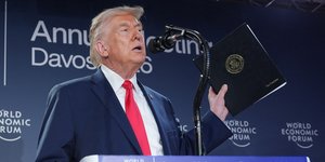 Ο Ντόναλντ Τραμπ στο Νταβός 