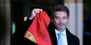 Ο Αντρέ Βεντούρα, ο πρόεδρος του ακροδεξιού κόμματος Σέγκα 