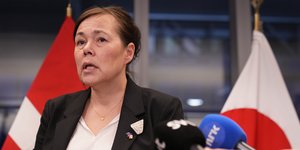 Η υπουργός Εξωτερικών της Γροιλανδίας Vivian Motzfeldt