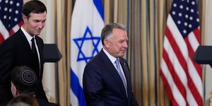 Οι Αμερικανοί διαπραγματευτές Κούσνερ και Γουίτκοφ πιέζουν για πρόοδο στη συμφωνία για τη Γάζα