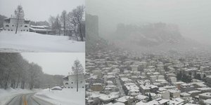 Ο χιονιάς πλήττει αρκετές περιοχές της χώρας