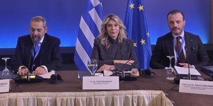 Η υφυπουργός Τουρισμού, Άννα Καραμανλή