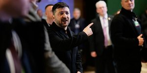 Ο Βολοντίμιρ Ζελένσκι στο Νταβός της Ελβετίας 