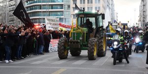 Αγρότες στο Σύνταγμα