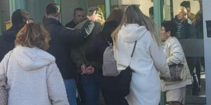 Από τη μεταφορά του 46χρονου στο δικαστικό μέγαρο