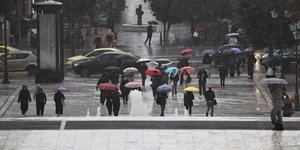 Βροχές στην Αττική