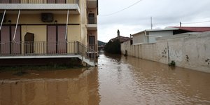 Πλημμύρες στον Αγιόκαμπο Λάρισας