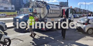 Έσπασε αγωγός λυμάτων στη Συγγρού