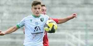 Ο 17χρονος εξτρέμ του Μακεδονικού, Τάσος Αμανατίδης που απέκτησε η ΑΕΚ