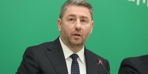 Ο Νίκος Ανδρουλάκης από τη συνέντευξη Τύπου για τις υποκλοπές