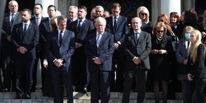 Κηδεία Ελένης Γλύκατζη-Αρβελέρ