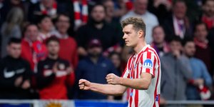 Ο Σορλόθ της Ατλέτικο Μαδρίτης πανηγυρίζει