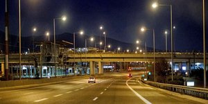 Αττική οδός βράδυ