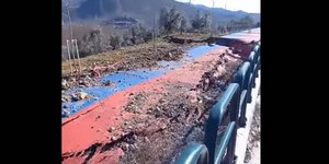 Κατέρρευσε ο δρόμος γύρω από την πίστα της Formula 1 που ετοιμάζει η Αλβανία