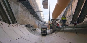 Λίγες μέρες πριν την ολοκλήρωση της σήραγγας Κατεχάκη-Ευαγγελισμός