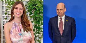 Η Φραντσέσκα Κορτίνι και ο Βρετανός πρέσβης στο ΝΑΤΟ, Άνγκους Λάπσλεϊ