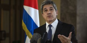 Ο αναπληρωτής υπουργός Εξωτερικών της Κούβας, Κάρλος Φερνάντες ντε Κόσιο
