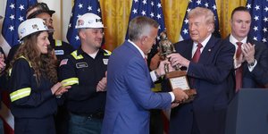 Ο πρόεδρος των ΗΠΑ Ντόναλντ Τραμπ