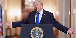 Ο πρόεδρος των ΗΠΑ, Ντόναλντ Τραμπ