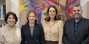 Ράνια Ασαριωτάκη, Director, Office of Sustainability – Public Affairs, Αμερικανικό Κολλέγιο Ελλάδος, Ελισάβετ Σ. Χατζηγάκη, Γενική Γραμματέας του Ιδρύματος Χατζηγάκη, Κλώντια Καρύδη, Vice President, Public Affairs, Αμερικανικό Κολλέγιο Ελλάδος, Σωτήρης Νικολάου, General Manager, MEPP Environmental