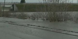 Πλημμυρισμένες εκτάσεις στον Έβρο 