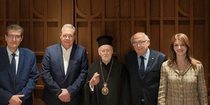  Με τον Οικουμενικό Πατριάρχη Βαρθλομαίο συναντήθηκε ο Σωκράτης Φάμελλος
