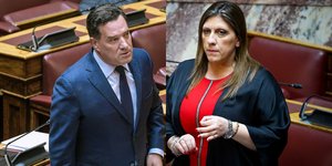 Άδωνις Γεωργιάδης και Ζωή Κωνσταντοπούλου