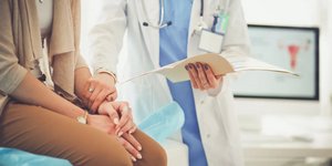 Γιατρός με ασθενή