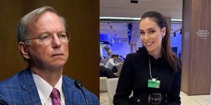 O ﻿Έρικ Σμιντ και η Γκλόρια-Σόφι Μπουρκάντ