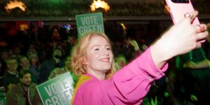 Η υποψήφια του Κόμματος των Πρασίνων