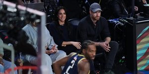 Χάρι και Μέγκαν στο All-Star Game