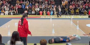 υπόκλιση αθλητή