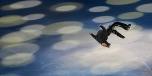 Ο Ilia Malinin στους Ολυμπιακούς με τζιν του οίκου Balmain