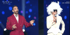 Νίκος Κοκλώνης και Λάκης Γαβαλάς στο J2US