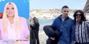 Η απρόσμενη live συνάντηση της Κ. Καινούργιου με τον Π. Κουτσουμπή