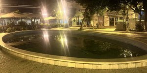 Το σιντριβάνι στην Καλλιθέα όπου έπεσε το παιδί